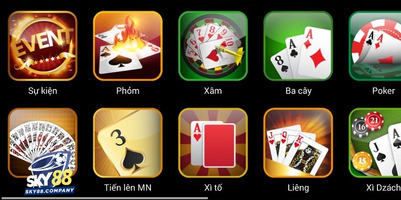 Sơ Lược Về Game Bài SKY88